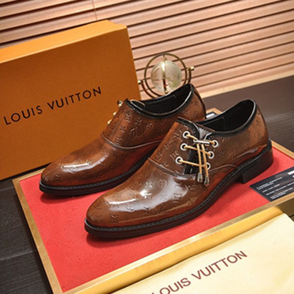 Scarpe di cuoio casuali dei nuovi uomini di Louis Vuitton