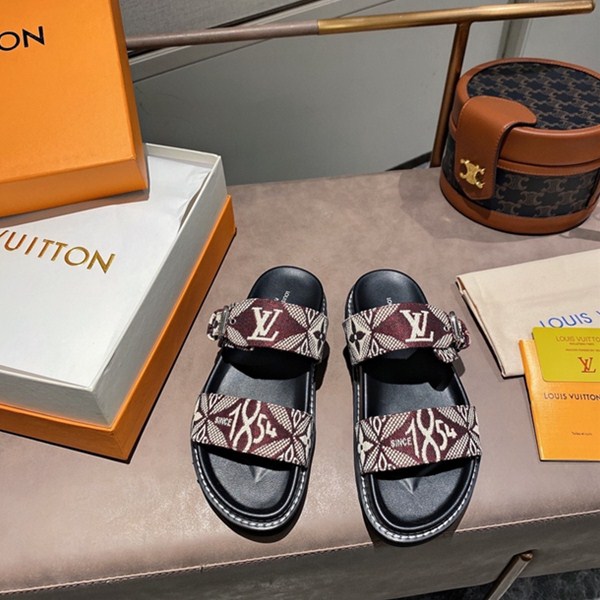 Pantofole casual da donna nuove Louis Vuitton