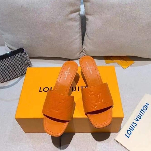 Pantofole da donna in rilievo New Louis Vuitton