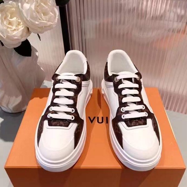 Louis Vuitton Nuove scarpe bianche Macarons