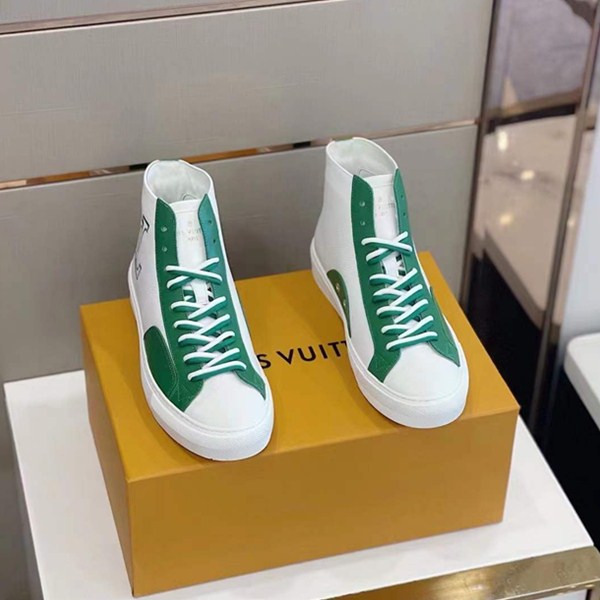 Louis Vuitton Ultime scarpe da ginnastica casual alte con tatuaggi