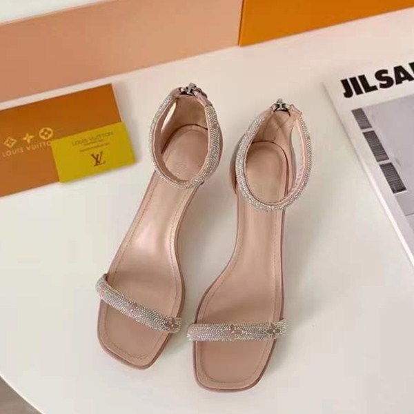 LV nuovi sandali con tacco alto