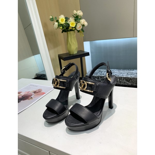 Sandali casual con tacco alto da donna Louis Vuitton