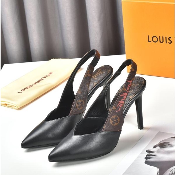 Sandali a punta casual da donna Louis Vuitton New