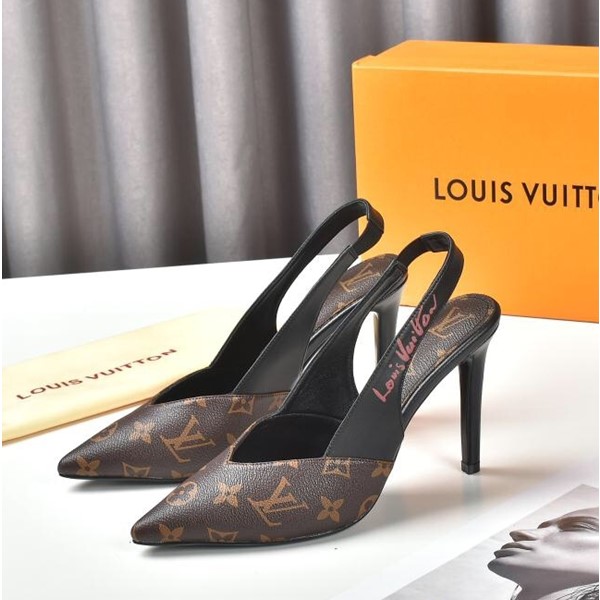 Sandali a punta casual da donna Louis Vuitton New