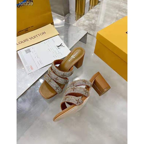 Sandali e pantofole casual da donna Louis Vuitton New