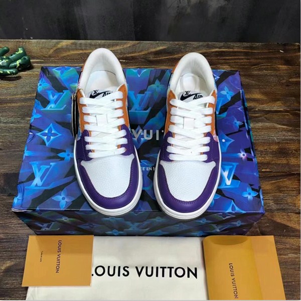 Sneaker basse stringate congiunte LV&Nike