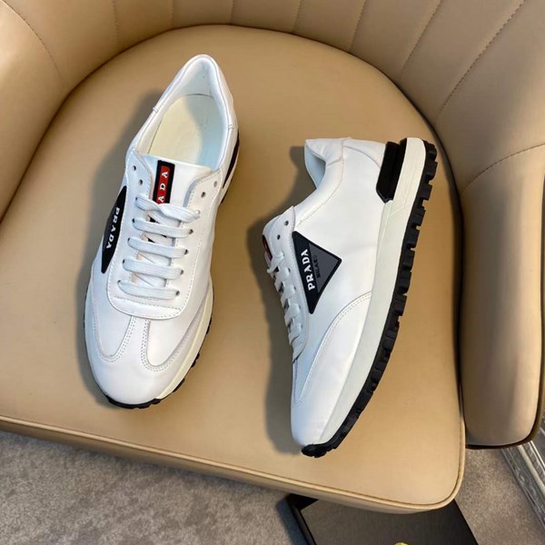 Prada Nuove Sneakers Uomo in Pelle