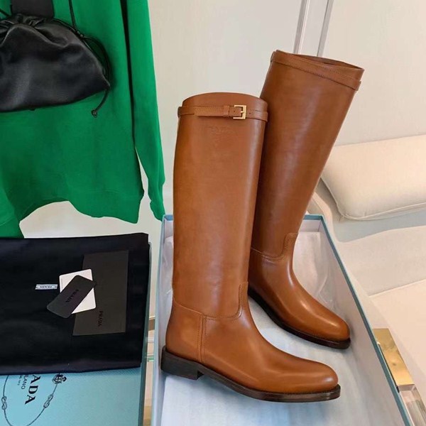 Prada nuovi stivali da equitazione