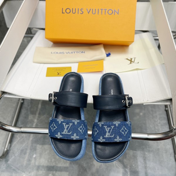 Pantofole casual da donna nuove di Louis Vuitton