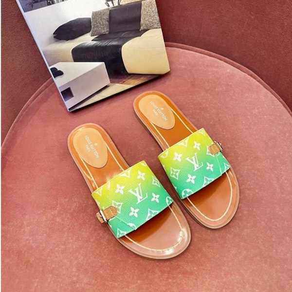 Pantofole casual da donna nuove di Louis Vuitton