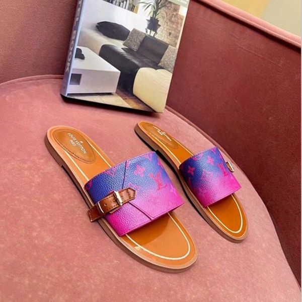 Pantofole casual da donna nuove di Louis Vuitton
