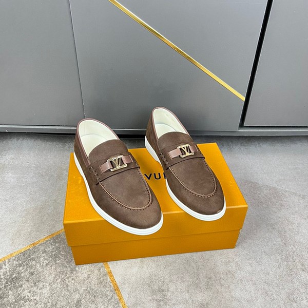 Scarpe di cuoio casuali dei nuovi uomini di Louis Vuitton
