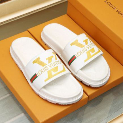 repliche,replica,perfette,siti di,affidabili,migliori siti,dove comprare,1:1,scarpe da ginnastica 23/Louis Vuitton pantofole casual di lusso da uomo nuovo