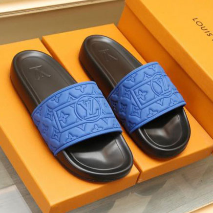 23/Louis Vuitton pantofole casual di lusso da uomo nuovo