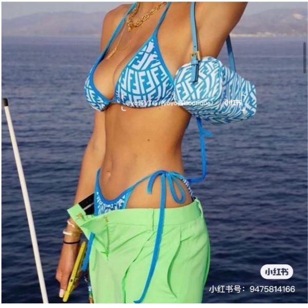 23/Fendi costume da bagno moda donna casual