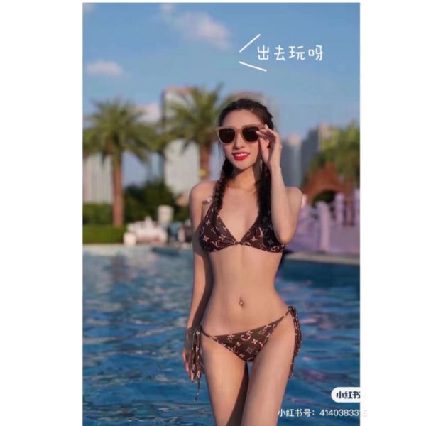 23/Costume da bagno casual moda donna Louis Vuitton