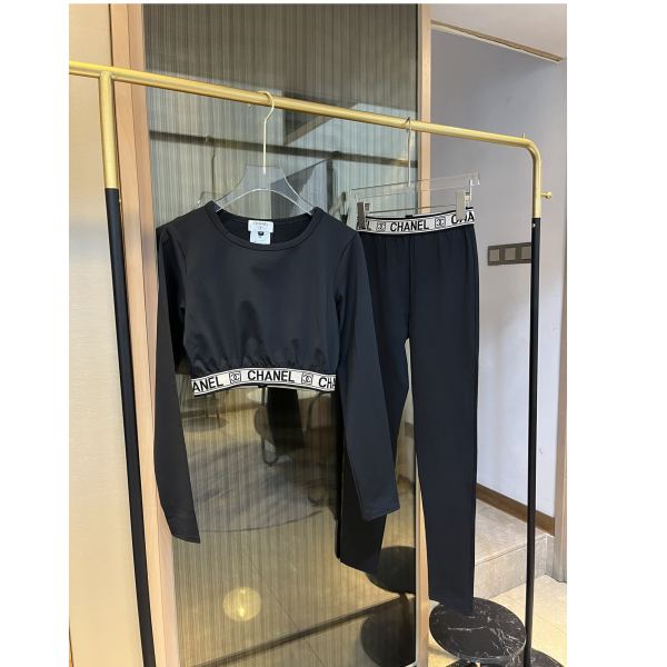 23/Tuta sportiva casual moda donna Chanel