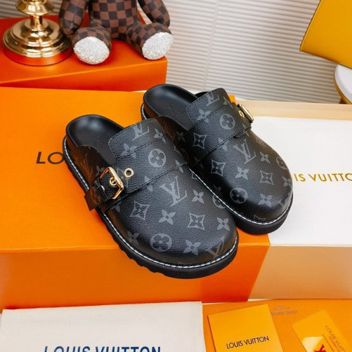 23/Louis Vuitton pantofole casual di lusso da uomo nuovo
