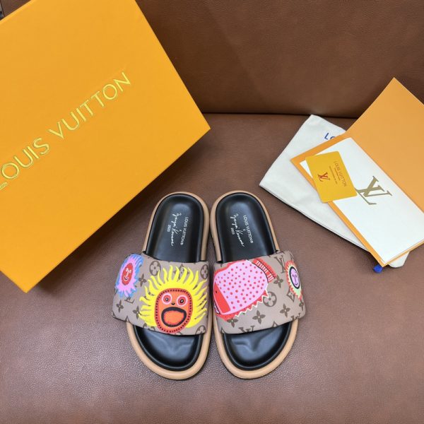 repliche,replica,perfette,siti di,affidabili,migliori siti,dove comprare,1:1,scarpe da ginnastica 23/Louis Vuitton pantofole casual di lusso da uomo nuovo