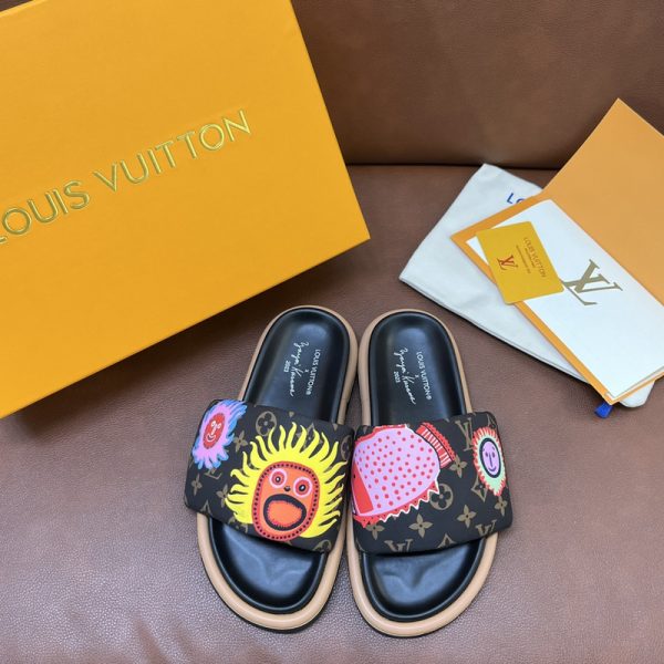 repliche,replica,perfette,siti di,affidabili,migliori siti,dove comprare,1:1,scarpe da ginnastica 23/Louis Vuitton pantofole casual di lusso da uomo nuovo