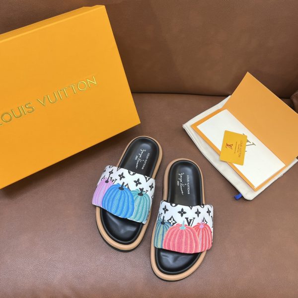 23/Louis Vuitton pantofole casual di lusso da uomo nuovo