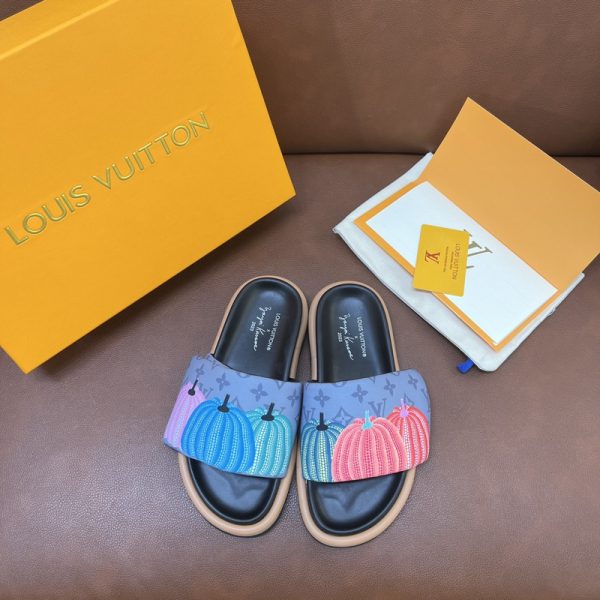 repliche,replica,perfette,siti di,affidabili,migliori siti,dove comprare,1:1,scarpe da ginnastica 23/Louis Vuitton pantofole casual di lusso da uomo nuovo