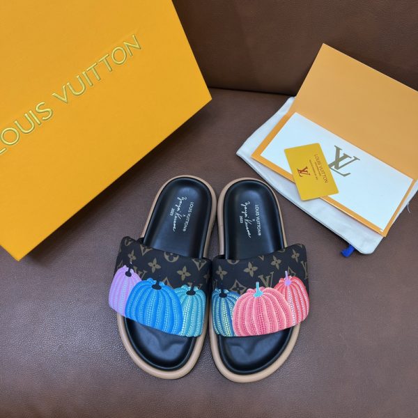 23/Louis Vuitton pantofole casual di lusso da uomo nuovo
