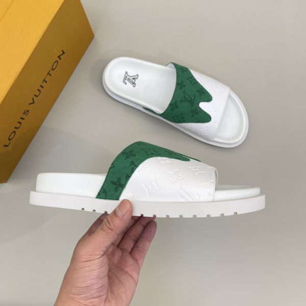 23/Louis Vuitton pantofole casual di lusso da uomo nuovo