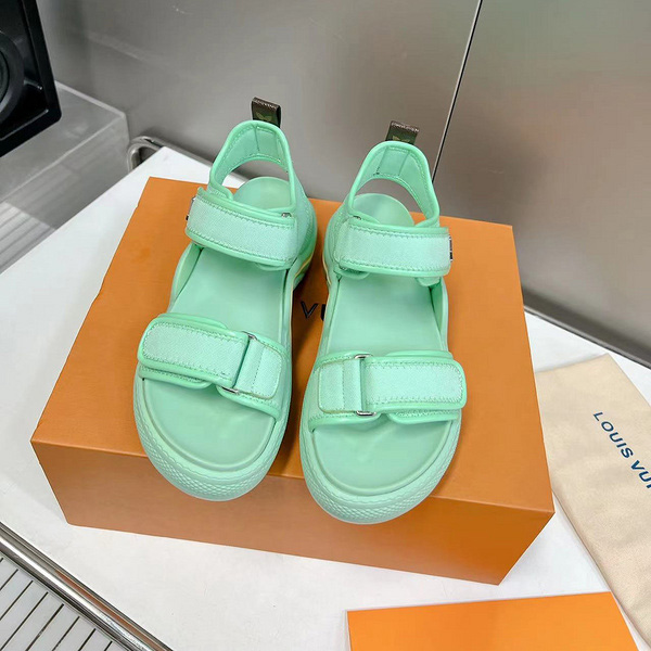 23/Louis Vuitton nuovi sandali casual di lusso da donna