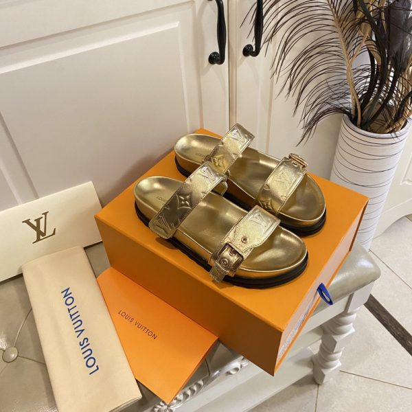 23/Louis Vuitton pantofole casual di lusso delle nuove donne