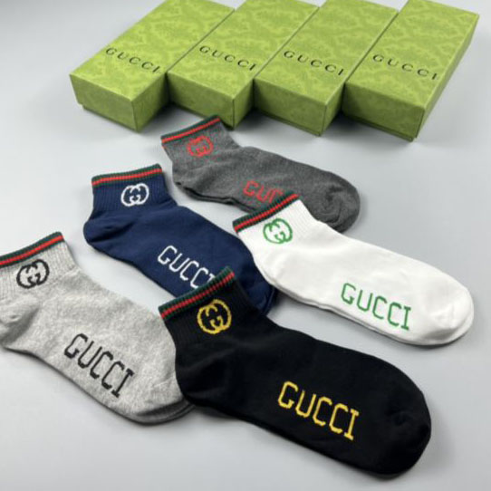 23/ultima moda calze (5 paia una scatola) dai contatori Gucci