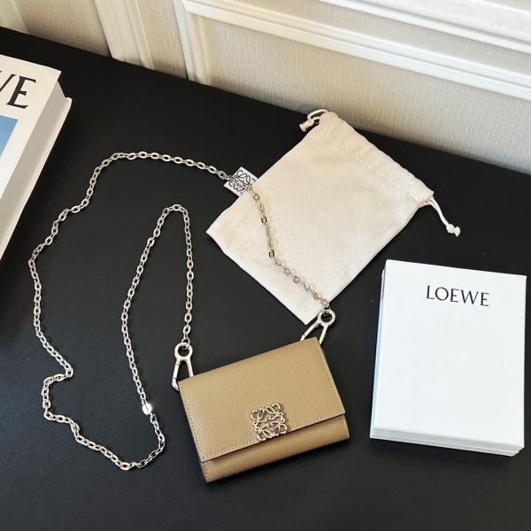 23/Borsa per carte portamonete a tracolla Loewe/Dimensioni: 12 * 8,5 * 3 cm