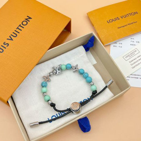 23/Louis Vuitton Bracciale con perline
