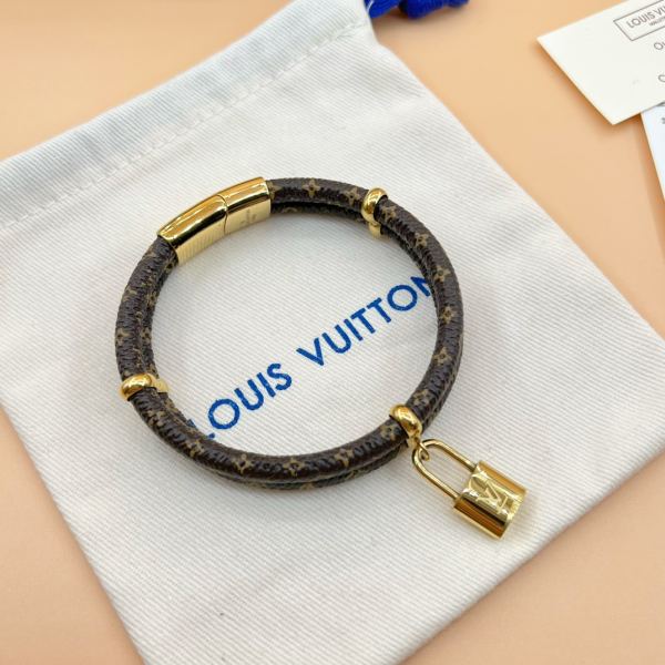 23/BRACCIALE IN PELLE MONOGRAMMA KEEP IT TWICE LOUIS VUITTON