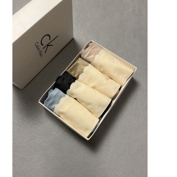 repliche,replica,perfette,siti di,affidabili,migliori siti,dove comprare,1:1,scarpe da ginnastica 【4 pezzi】 Mutandine da donna in seta di latte a vita alta Calvin Klein