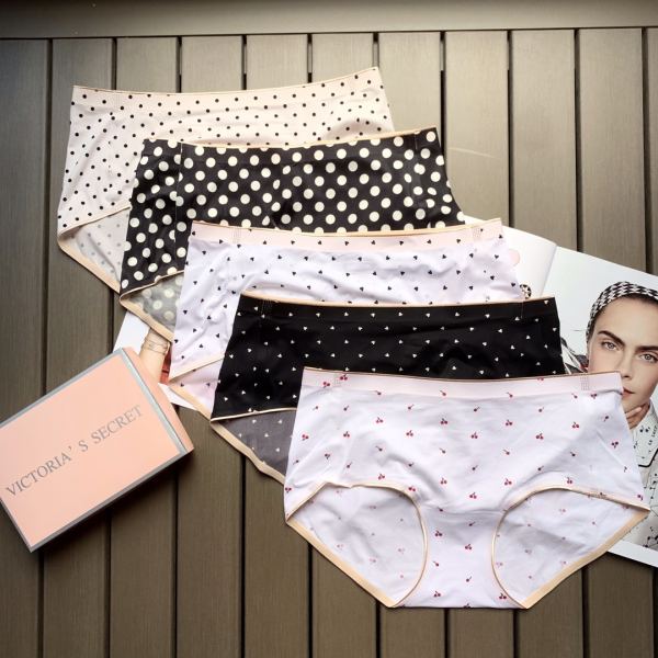 repliche,replica,perfette,siti di,affidabili,migliori siti,dove comprare,1:1,scarpe da ginnastica 【5 pezzi】 Intimo senza cuciture a vita media da donna con stampa floreale a pois alla moda di Victoria’s Secret