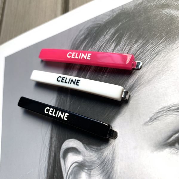 【3 pezzi】 Sito ufficiale Celine nuova versione ad alta definizione forcina / 6,7 cm × 0,6 cm