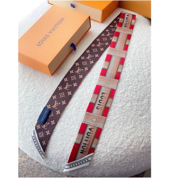 23/Louis Vuitton ultima fascia a doppio strato/6*120 cm