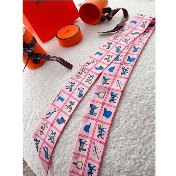 23/Hermes nuovo drappo cavallo Twilly/5x86cm