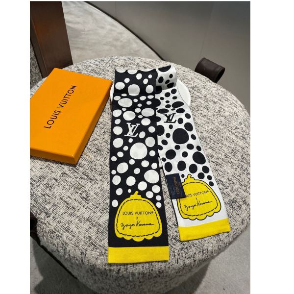 23/Louis Vuitton Nastro di seta a doppio strato