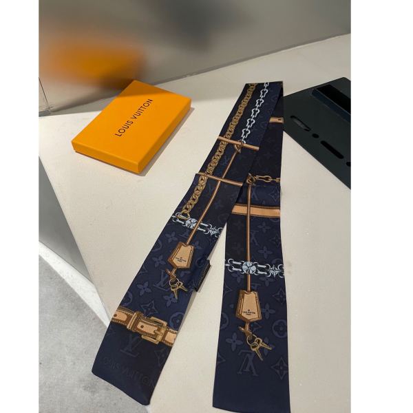23/Louis Vuitton doppio strato di seta