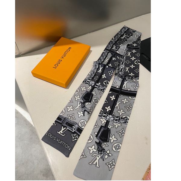 23/Louis Vuitton doppio strato di seta