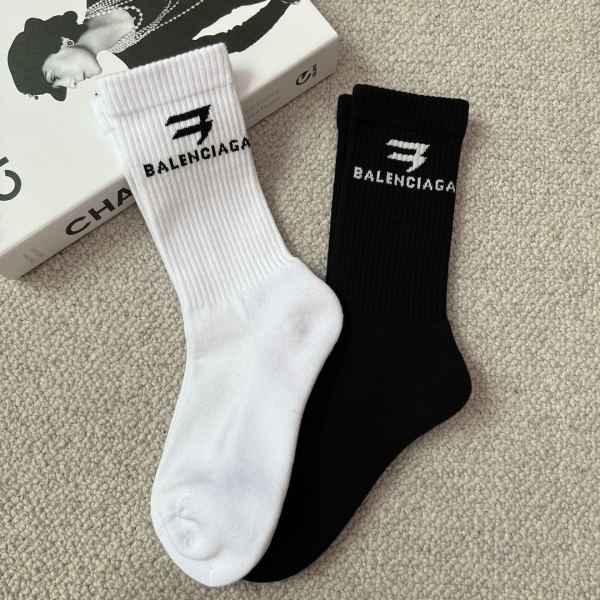 repliche,replica,perfette,siti di,affidabili,migliori siti,dove comprare,1:1,scarpe da ginnastica 23/1 paio di calzini in cotone Balenciaga Classic Alphabet con fondo asciugamano