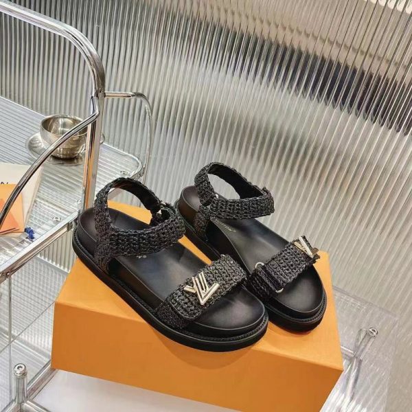 repliche,replica,perfette,siti di,affidabili,migliori siti,dove comprare,1:1,scarpe da ginnastica 23/Louis Vuitton nuovi sandali casual da donna