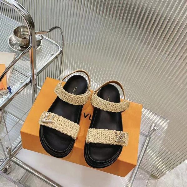 23/Louis Vuitton nuovi sandali casual da donna