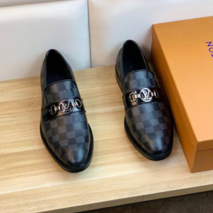 23/Louis Vuitton nuove scarpe in pelle da uomo