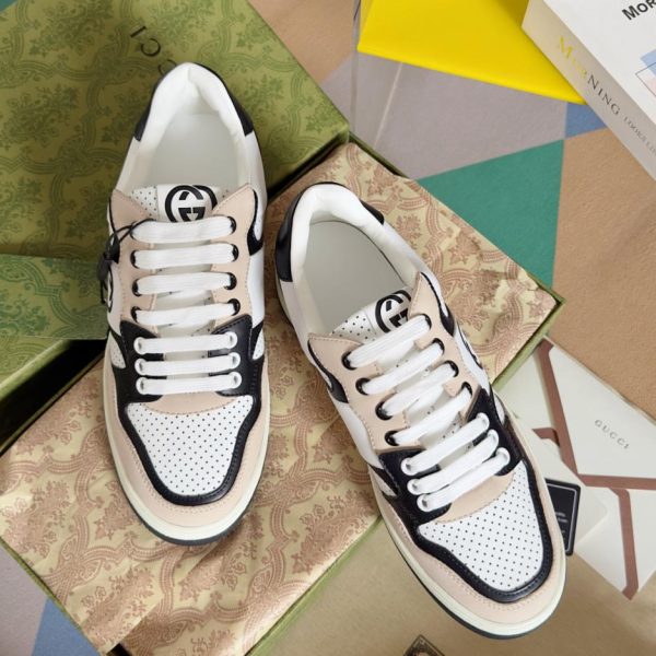 GUCCI 2024ss nuove scarpe bianche abbinate ai colori GUCCI