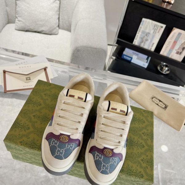Gucci piccole scarpe sporche di qualità autentica