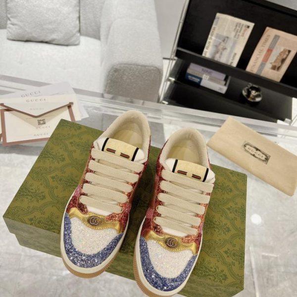 repliche,replica,perfette,siti di,affidabili,migliori siti,dove comprare,1:1,scarpe da ginnastica Gucci piccole scarpe sporche di qualità autentica